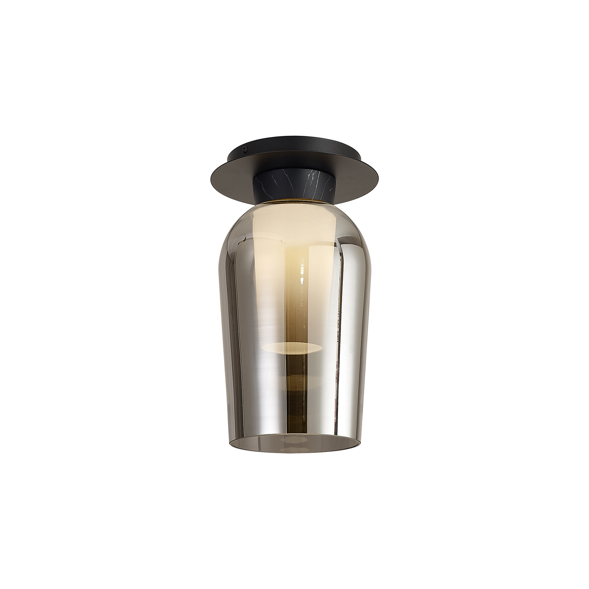 Nora Black Ceiling Lights Mantra Flush Fittings